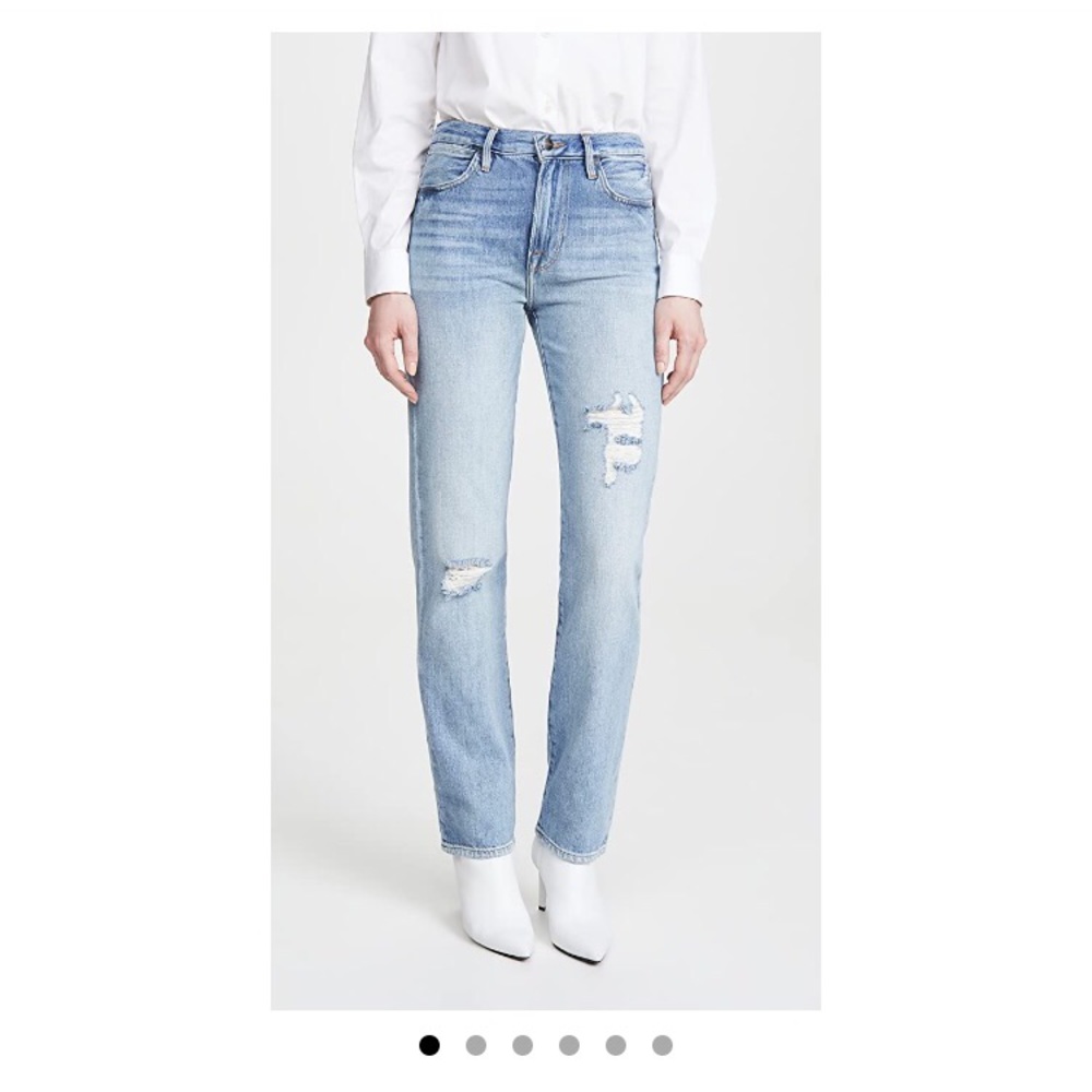 Frame Le Hollywood distressed jeans, 27, MSRP $245